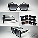 Сонцезахисні окуляри модель №21157 чорні, фото 4