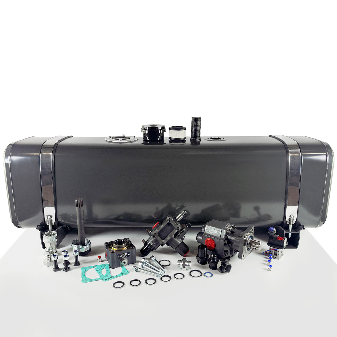 Гідравліка на Мерседес Mercedes Actros, Axor (закабінний сталевий бак), фото 1