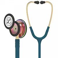 Стетоскоп серії Littmann Classic III 5807 лазурний з головкою кольору веселки