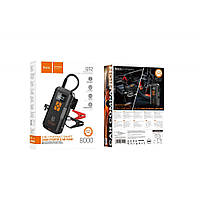 Универсальная Мобильная Батарея Hoco QS2 Air Pump/Jump Starter/Power Bank(8000mAh) Цвет Черный