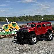 Джип на радіоуправлінні Hummer 57 Червоний | Машинка на пульті управління | Хаммер на радіокеруванні, фото 3