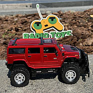 Джип на радіоуправлінні Hummer 57 Червоний | Машинка на пульті управління | Хаммер на радіокеруванні, фото 9