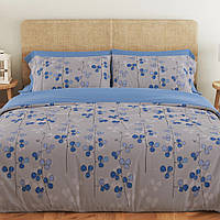 Постільна білизна двоспальне ТЕП Soft dreams Blue Flowers 2-03858-29161 175х210 см g
