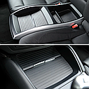 Задня шторка відсіку підсклянників BMW X5 X6 E70 E71 E72 2007-2013 Шторка центральної консолі BMW X5 X6 E70, фото 5