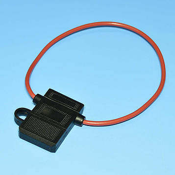 Тримач запобіжника авто ''П''-подібн. з кабелем 20см 16AWG (~1.3мм²) GNI0131-1