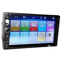 Автомагнитола BT7010B MP5 7" Bluetooth, 2xUSB, SD, FM, AUX, 6xOut, 2DIN