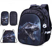 Ортопедический рюкзак с пеналом и мешком для мальчика School Standard для начальной школы (Full 150-5)