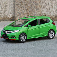 Детская Металлическая Машинка Honda Fit GK5 Масштаб 1:32, Подсветка Фар, Звуковые Эффекты