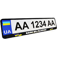 Рамка номерного знака Poputchik "UKRAINE" 24-261-IS i