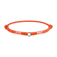 Шнурок для адресника из паракорда WAUDOG Smart ID S 25-45 см Оранжевый (60384) EM, код: 7679065