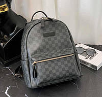 Великий жіночий міський рюкзак на плечі стиль Луї Вітон, модний і стильний рюкзак для дівчат VIP