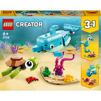 Конструктор LEGO Creator Дельфин и черепаха 137 деталей 31128 i