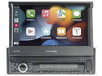 Автомагнитола Cyclone MP-7056 7" WinCe 6.0, 1DIN, CarPlay/Android Auto