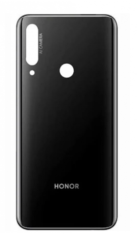 Задня кришка для Honor 9X Pro, сіра, Midnight Black, фото 1