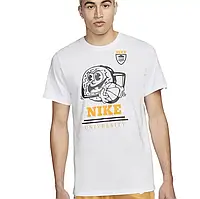 Urbanshop com ua Футболка чоловіча Nike Tee Men's Basketball T-Shirt (DZ2685-100) РОЗМІРИ ЗАПИТУЙТЕ