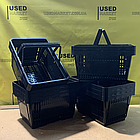 Кошик покупця пластиковий, новий, на 22 літри, колір: чорний. Польща, фото 2