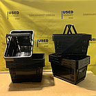 Кошик покупця пластиковий, новий, на 22 літри, колір: чорний. Польща, фото 4