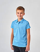 Дитяча футболка поло Розмір від 116 см до 164 см М'який та міцний Інтерлок Надійні кнопки, стильний вигляд для хлопчика