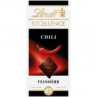 Шоколад Lindt Excellence Dark Chocolate Chili 100g