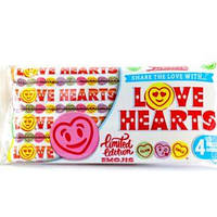 Swizzels Love Hearts 4s 156 g
