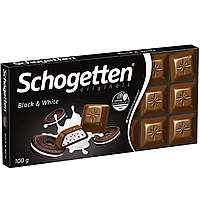 Шоколад Schogetten Black & White 100g