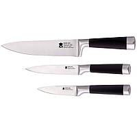 Набор кухонных ножей 3 пр Masterpro Foodies Bergner BGMP-4207 o