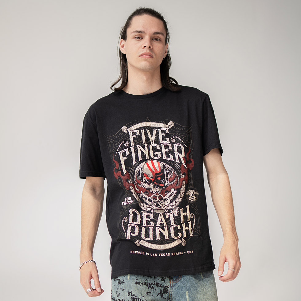 Футболка RWB - Five Finger Death Punch - 100% Pure Brewed in Las Vegas
