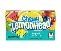 Жевательное драже Lemonhead Chewy Tropical 23g