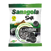 Лакричные конфеты Sanagola Soft Liquirizia 120g