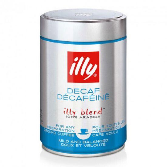 Мелена кава illy Decaffeinato 250 g