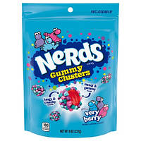 Жевательные конфеты Nerds Gummy Clusters Very Berry 227g
