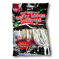 Леденцы Becky's Halloween Creepy Tasty Bones Lollipops Gluten Free без глютена 80g