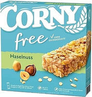 Батончики Corny Haselnuss Free 6s 120g