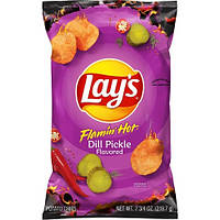 Чипсы Lay's Flamin' Hot Dill Pickle 219 g