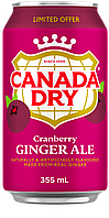 Газировка Canada Dry Cranberry Ginger Ale 355ml
