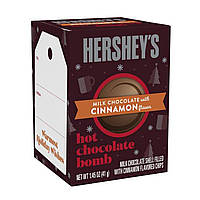 Шоколадная бомбочка Hot Chocolate Bomb Hershey's Milk Chocolate Корица 41g