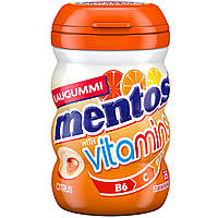 Жвачка Mentos Kaugummi Vitamins Citrus Zuckerfrei 32s 64g