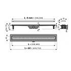Трап зливний Alcaplast APZ9-550M сухий затвор, фото 3