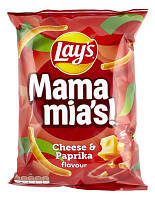 Снеки Lays Mama Mias Cheese Paprika Сыр Паприка 125g