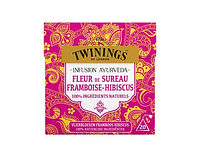 Чай Twinings Ayurveda Fleur Sureau Framboos Hibiscus 20s 36g