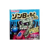 Жвачка Marukawa Monster Zombie вкус винограда 8s 13g