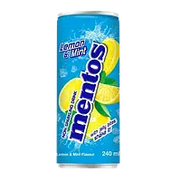 Mentos Lemon Mint non-sparkling drink с желе 240ml