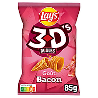 Кукурузные снеки Lay's Bugles Gout Bacon со вкусом бекона 85g