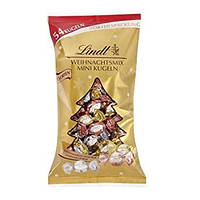 Шоколадные конфеты Lindt Weihnachtsmix Mini Kugeln XXL 54s 268g