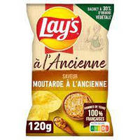 Чипсы Lay’s Saveur Moutarde Lancienne 120g