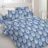 Полутораспальный комплект постельного белья "Перо павлина" PRO_580
