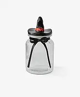 Банка для сладостей Halloween Glass Container Шляпа 950ml
