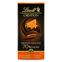 Шоколад Lindt Creation Orange Mousse 70% 150g