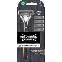 Бритва Wilkinson Sword Quattro Vintage Edition для мужчин с 4 картриджами 4027800205301 i