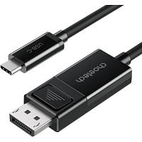 Кабель мультимедийный USB 3.1 Type-C to DisplayPort 1.8m V1.4 Thunderbolt 3 4K60Hz PVC Choetech XCP-1803 i